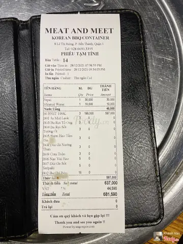 Meat & Meet Bbq: Review Chi Tiết Korean Bbq Container