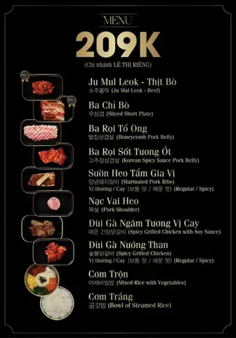 Khám Phá Thực Đơn & Giá Buffet Meat & Meet Bbq Cho Thực Khách