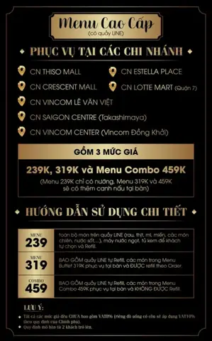Khám Phá Thực Đơn & Giá Buffet Meat & Meet Bbq Cho Thực Khách