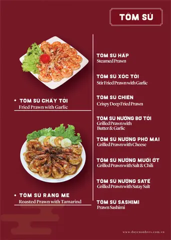 Đánh Giá Menu Nhà Hàng Duyên Anh Huế: Khám Phá Ẩm Thực Cung Đình Đích Thực