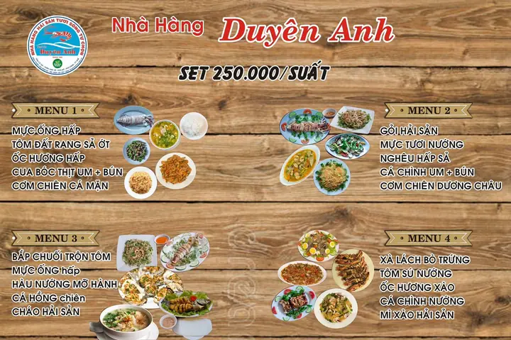 Đánh Giá Menu Nhà Hàng Duyên Anh Huế: Khám Phá Ẩm Thực Cung Đình Đích Thực