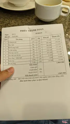Khám Phá Thực Đơn Nhà Hàng Hồng Hạnh: 100+ Món Hải Sản Ngon