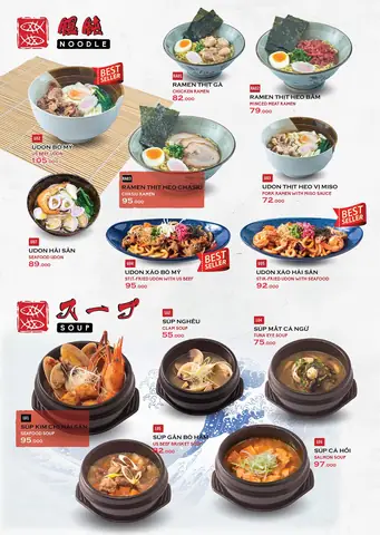 Khám Phá Menu Haru Sushi: 300 Món Sushi, Sashimi, Udon