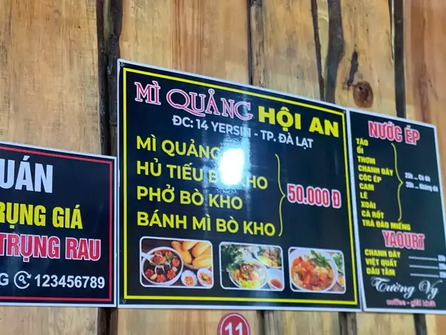 Mì Quảng Hội An Đà Lạt: Top Quán Ngon Nổi Tiếng
