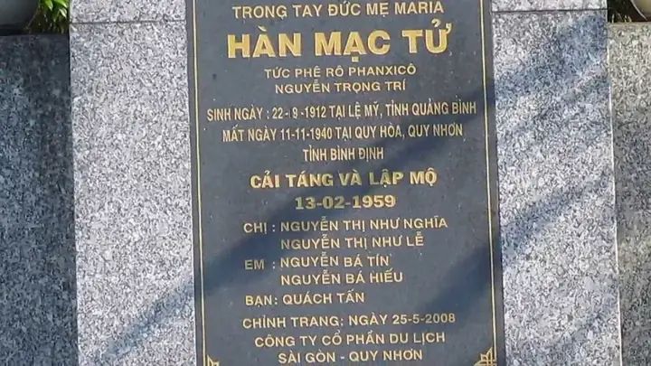 Mộ Hàn Mặc Tử Quy Nhơn: Lịch Sử, Kiến Trúc Và Ý Nghĩa Văn Hoá Mộ Hàn Mặc Tử Quy Nhơn: Lịch Sử, Kiến Trúc Và Ý Nghĩa Văn Hoá