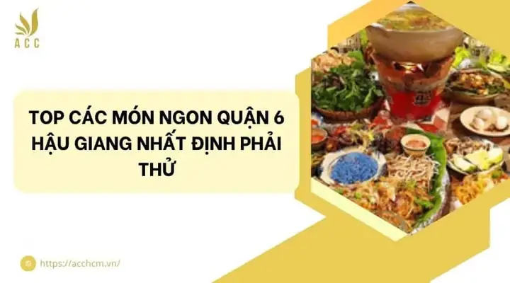 Đánh Giá Top 10 Món Ngon Quận 6 Hậu Giang: Cẩm Nang Ẩm Thực Sài Gòn Cho Thực Khách Thông Thái