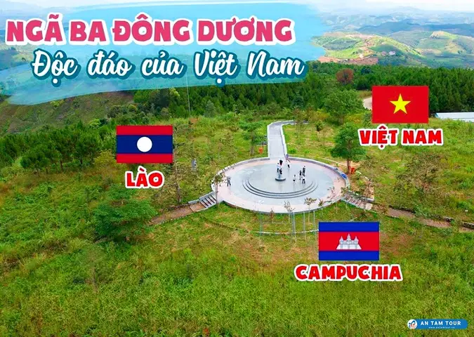 Khám Phá Ngã Ba Đông Dương – Điểm Giao Ba Quốc Gia Duy Nhất Việt Nam