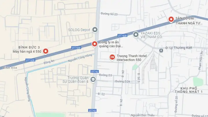 Ngã Tư 550: Vị Trí, Giao Thông & Tiện Ích Quanh Dĩ An