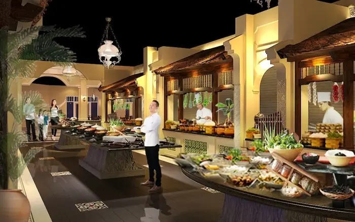 Khám Phá Khu Văn Hóa Ẩm Thực Sen Tây Hồ: Hướng Dẫn Đặt Bàn