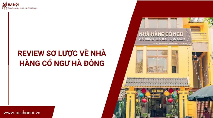 Khám Phá Nhà Hàng Cổ Ngư Hà Đông: Thực Đơn, Không Gian & Ưu Đãi