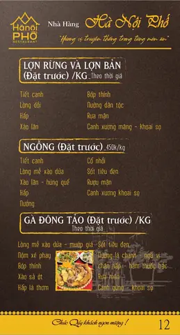 Khám Phá Nhà Hàng Hà Nội Phố: Địa Chỉ, Thực Đơn & Không Gian Khám Phá Nhà Hàng Hà Nội Phố: Địa Chỉ, Thực Đơn & Không Gian