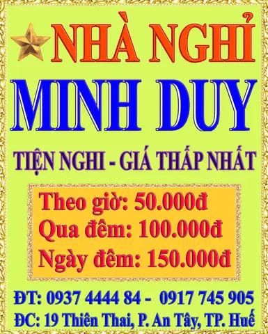 Nhà Nghỉ Theo Giờ Huế: Giá Rẻ, Kín Đáo, Tiện Nghi