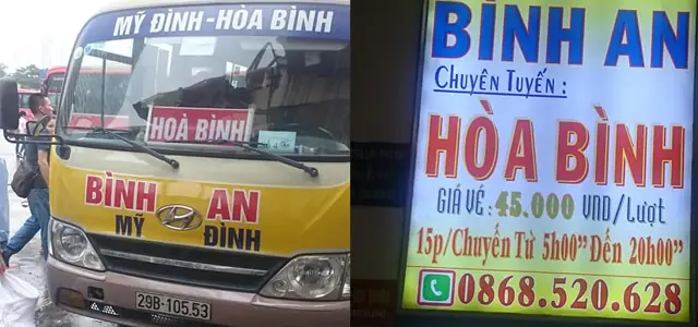 Hướng Dẫn Đặt Vé & Lịch Trình Nhà Xe Bình An Hà Nội‑hòa Bình