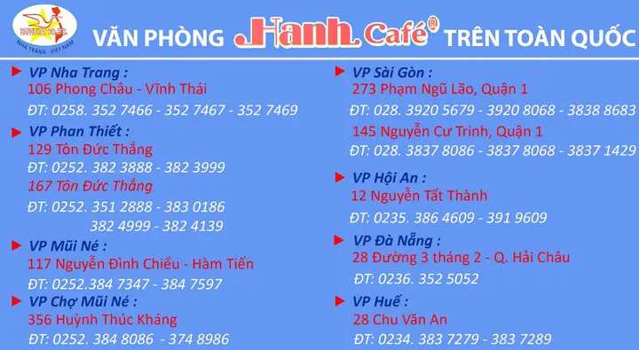 Hướng Dẫn Đặt Vé & Kiểm Tra Lịch Trình Nhà Xe Hạnh Café