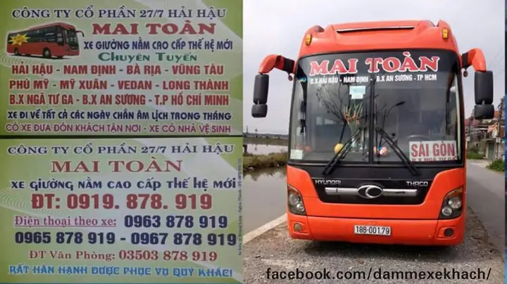 Nhà Xe Mai Toàn: Lộ Trình, Sđt & Điểm Đón