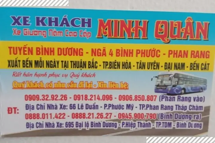 Nhà Xe Minh Quân Ninh Thuận: Tổng Quan Dịch Vụ Và Những Điểm Cần Biết