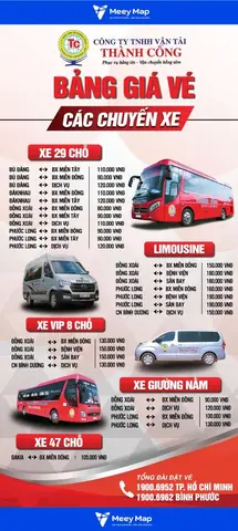 Đánh Giá Chi Tiết Nhà Xe Thành Công Bình Dương: Trải Nghiệm Thực Tế Và Lời Khuyên