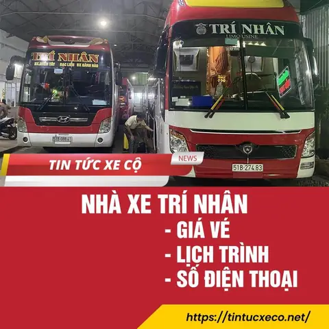 Xem Ngay Địa Chỉ & Số Điện Thoại Nhà Xe Trí Nhân – Tất Cả Trạm, Hotline