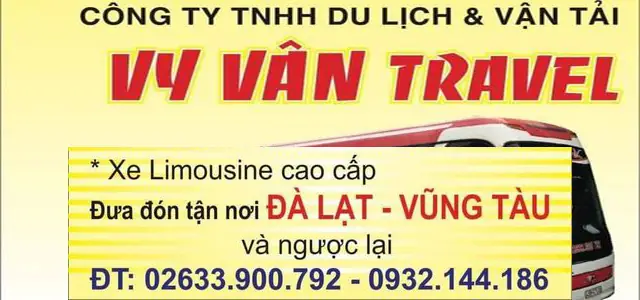 Xe Vy Vân: Giá Vé, Sđt, Lịch Trình Đi Đà Lạt