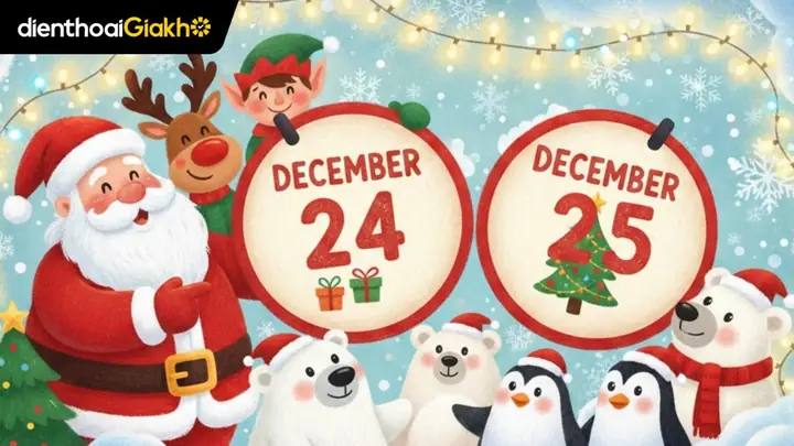 Xác Định Ngày Giáng Sinh: 24/12 Hay 25/12 Cho Người Việt