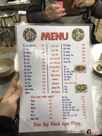 Khám Phá Ốc Quang Anh – Địa Chỉ, Thực Đơn & Trải Nghiệm