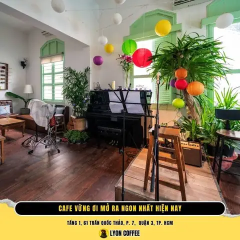 Khám Phá Vừng Ơi Mở Ra – Quán Cafe Nhạc Sống Tại Quận 3