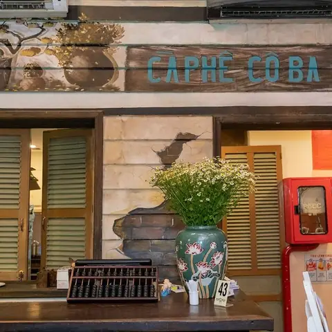 Khám Phá Cô Ba Sài Gòn – Quán Cà Phê Vintage Cho Fan Hoài Cổ