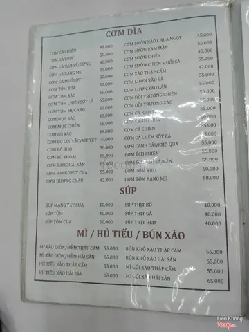 Khám Phá Quán Cơm Chí Thành – Địa Chỉ, Thực Đơn & Đánh Giá