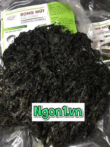 Rong Biển Sấy Khô Nha Trang: Bí Quyết Sức Khỏe Từ Biển