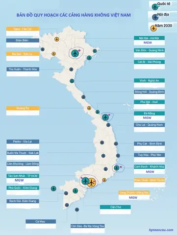 Khám Phá 12 Sân Bay Quốc Tế Việt Nam – Hướng Dẫn Chi Tiết Cho Hành Khách