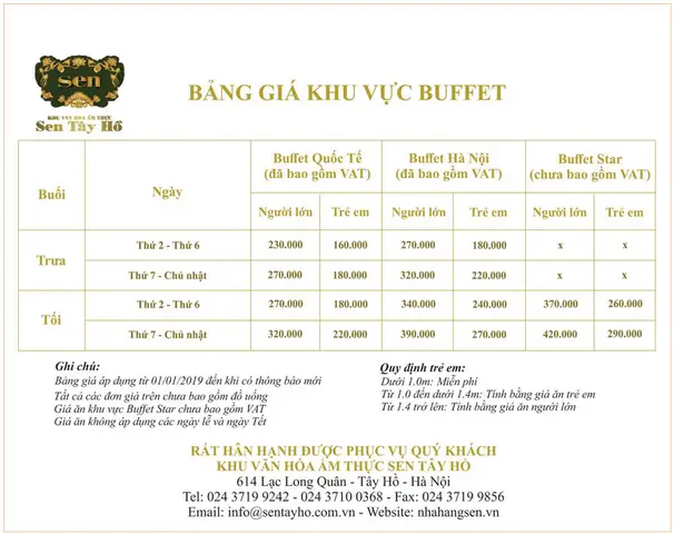 Buffet Sen Tây Hồ Hà Nội: Đánh Giá Chi Tiết Giá Cả & Trải Nghiệm Thực Tế Buffet Sen Tây Hồ Hà Nội: Đánh Giá Chi Tiết Giá Cả & Trải Nghiệm Thực Tế