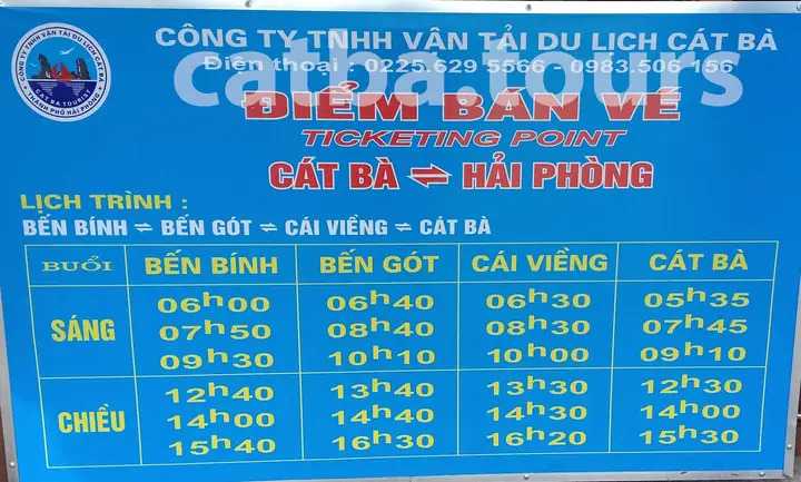Hướng Dẫn Mua Và So Sánh Giá Vé Phà Đồng Bài Cho Mọi Phương Tiện