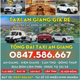 Danh Sách 10 Hãng Taxi An Giang Uy Tín Cùng Số Tổng Đài Danh Sách 10 Hãng Taxi An Giang Uy Tín Cùng Số Tổng Đài