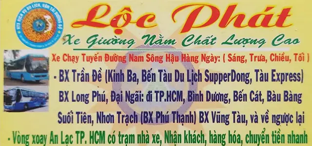 Số Điện Thoại & Địa Chỉ Nhà Xe Lộc Phát – Đặt Vé Nhanh