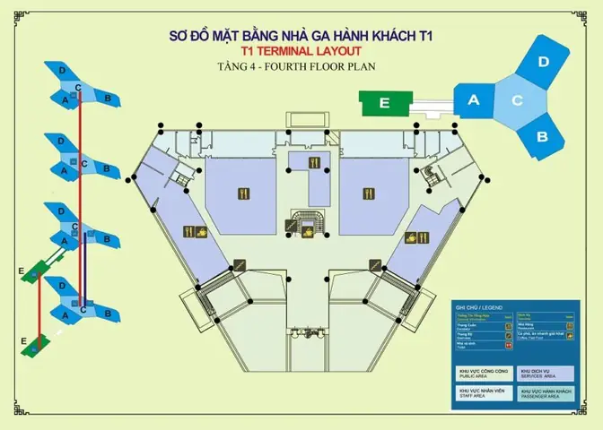Sơ Đồ Sân Bay Nội Bài: Hướng Dẫn Đọc Và Di Chuyển Chi Tiết Sơ Đồ Sân Bay Nội Bài: Hướng Dẫn Đọc Và Di Chuyển Chi Tiết
