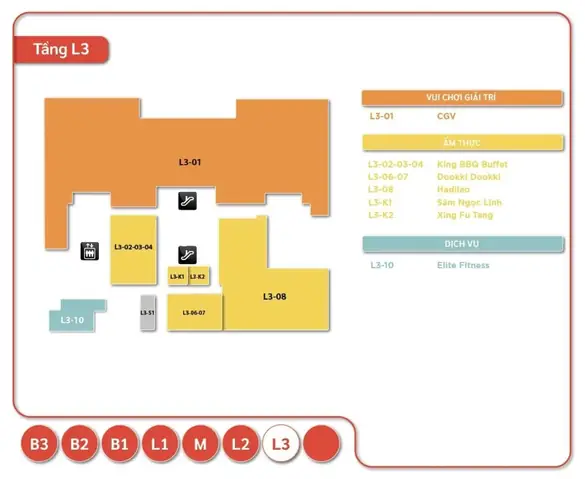 Bản Đồ Sàn Vincom Center Đồng Khởi: Xem Sơ Đồ Các Tầng