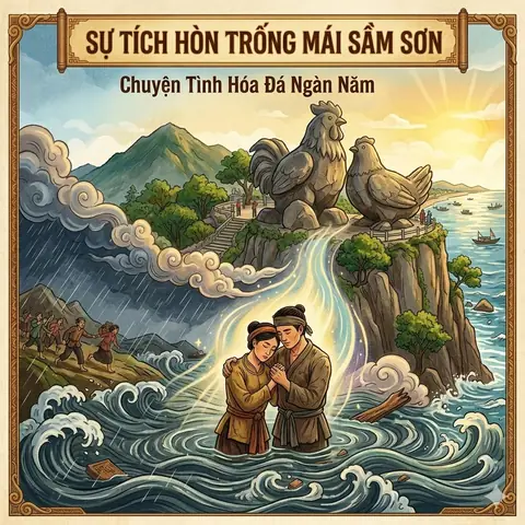 Sự Tích Hòn Trống Mái Sầm Sơn: Biểu Tượng Tình Yêu Bất Diệt Của Người Việt