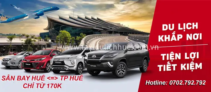 Đặt Taxi Sân Bay Huế Giá Rẻ, Nhanh Và An Toàn