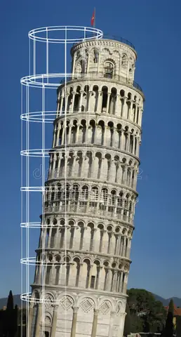 Khám Phá Độ Nghiêng 3,97° Của Tháp Pisa Và Bí Mật Ổn Định Khám Phá Độ Nghiêng 3,97° Của Tháp Pisa Và Bí Mật Ổn Định