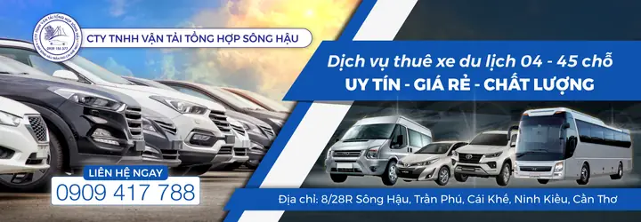 Thuê Xe Cần Thơ: Giá Rẻ, Xe Mới, Uy Tín