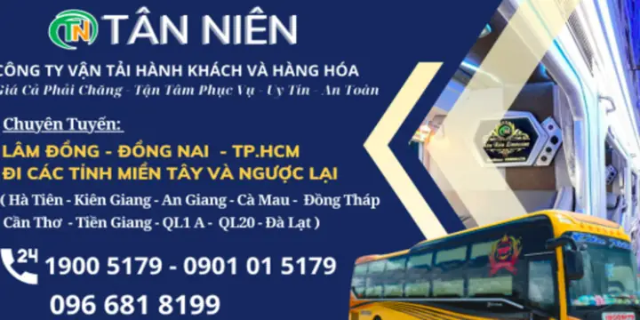 Hướng Dẫn Liên Hệ Nhà Xe Tân Niên – Hotline, Email & Văn Phòng