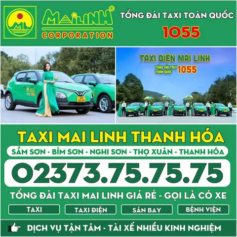 Liên Hệ Taxi Mai Linh Thanh Hóa Qua Tổng Đài 1055 – Số Điện Thoại
