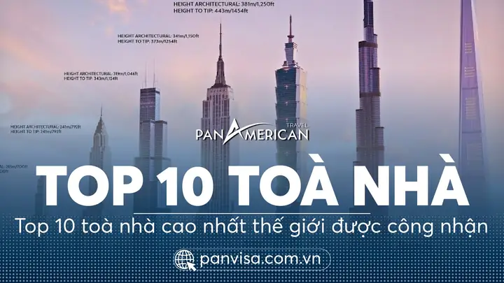 Top 10 Tòa Nhà Cao Nhất Thế Giới