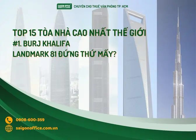 Top 10 Tòa Nhà Cao Nhất Thế Giới