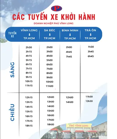Trạm Xe Khách Phú Vĩnh Long – Tổng Quan Dịch Vụ, Vị Trí Và Tiện Ích