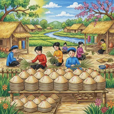 Hướng Dẫn Vẽ Làng Nghề Truyền Thống Việt Nam Cho Người Mới Hướng Dẫn Vẽ Làng Nghề Truyền Thống Việt Nam Cho Người Mới