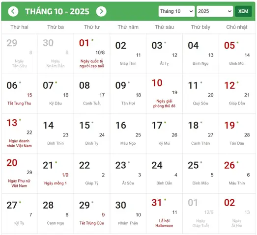 Xác Định Ngày Tết Trung Thu 2026: Dương Lịch & Âm Lịch