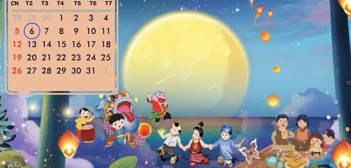 Tết Trung Thu 2026 Ngày Mấy? Dương Lịch, Âm Lịch Và Lịch Chuẩn Tết Trung Thu 2026 Ngày Mấy? Dương Lịch, Âm Lịch Và Lịch Chuẩn