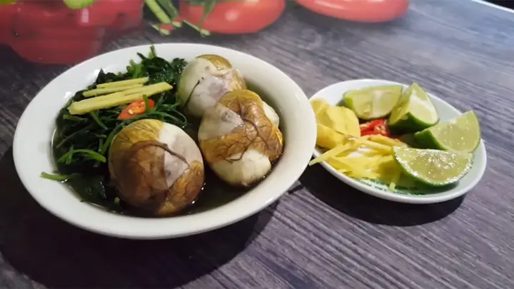 Cách Làm Trứng Vịt Lộn Hầm Ngải Cứu Ngon, Bổ Dưỡng Cách Làm Trứng Vịt Lộn Hầm Ngải Cứu Ngon, Bổ Dưỡng