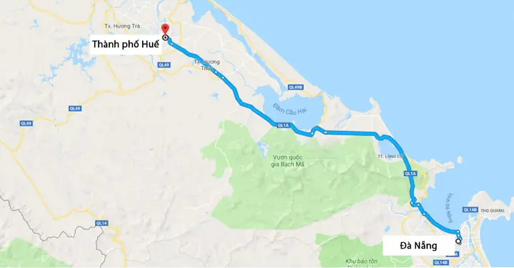 Tìm Hiểu Khoảng Cách Và Cách Di Chuyển Đà Nẵng – Huế Nhanh Chóng